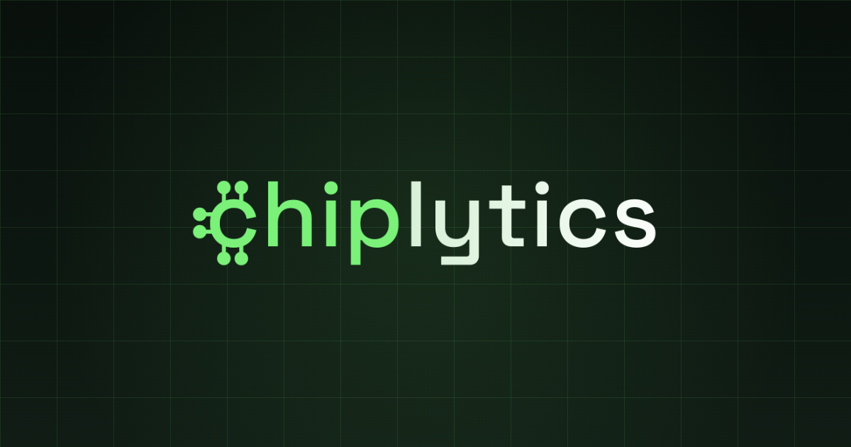 Chiplytics source image associated with the reported financing